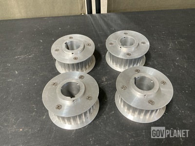(4) Racor 8018MCM-1 Groove Pulleys