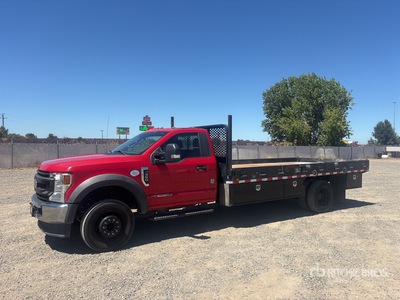 2020 Ford F-550 XL 4x2 Ciężarówka z płaską platformą