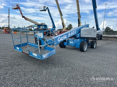 2012 Genie S-60X 4WD Diesel Telescopic Boom Lift