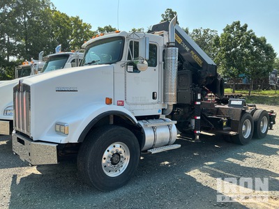 2006 Palfinger PK42502 Knuckle Boom on 2007 Kenworth 6x4 Truck Tractor w/Crane