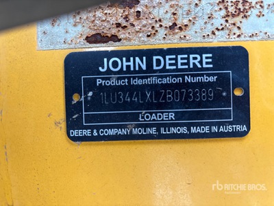 2023 John Deere 344L Wheel Loader