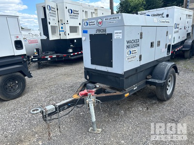 2020 (unverified) WACKER G25 T4F 24.4 kW Mobile Generator Set (Inoperable)
