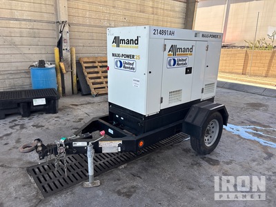 2018 (unverified) Allmand MP25 30 kW Mobile Groupe électrogène