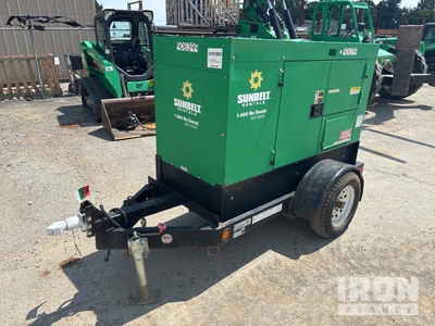 2016 MQ Power DCA25SSIU4FSG 25 kVA Mobile Generator Set (Inoperable)