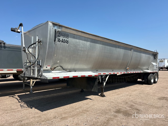 2016 Aulick 4273542 42 ft T/A Aluminum Live Bottom Trailer