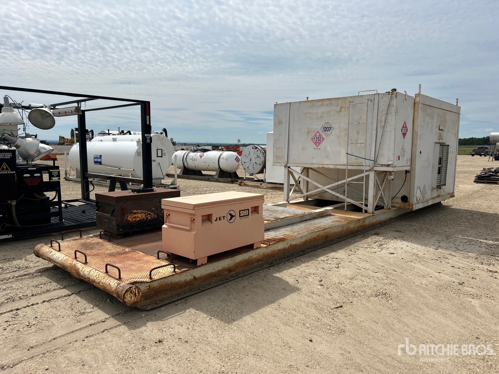 1994 John Deere 50 kW Skid-Mounted 50 kW Skid Mounted Generator Set
