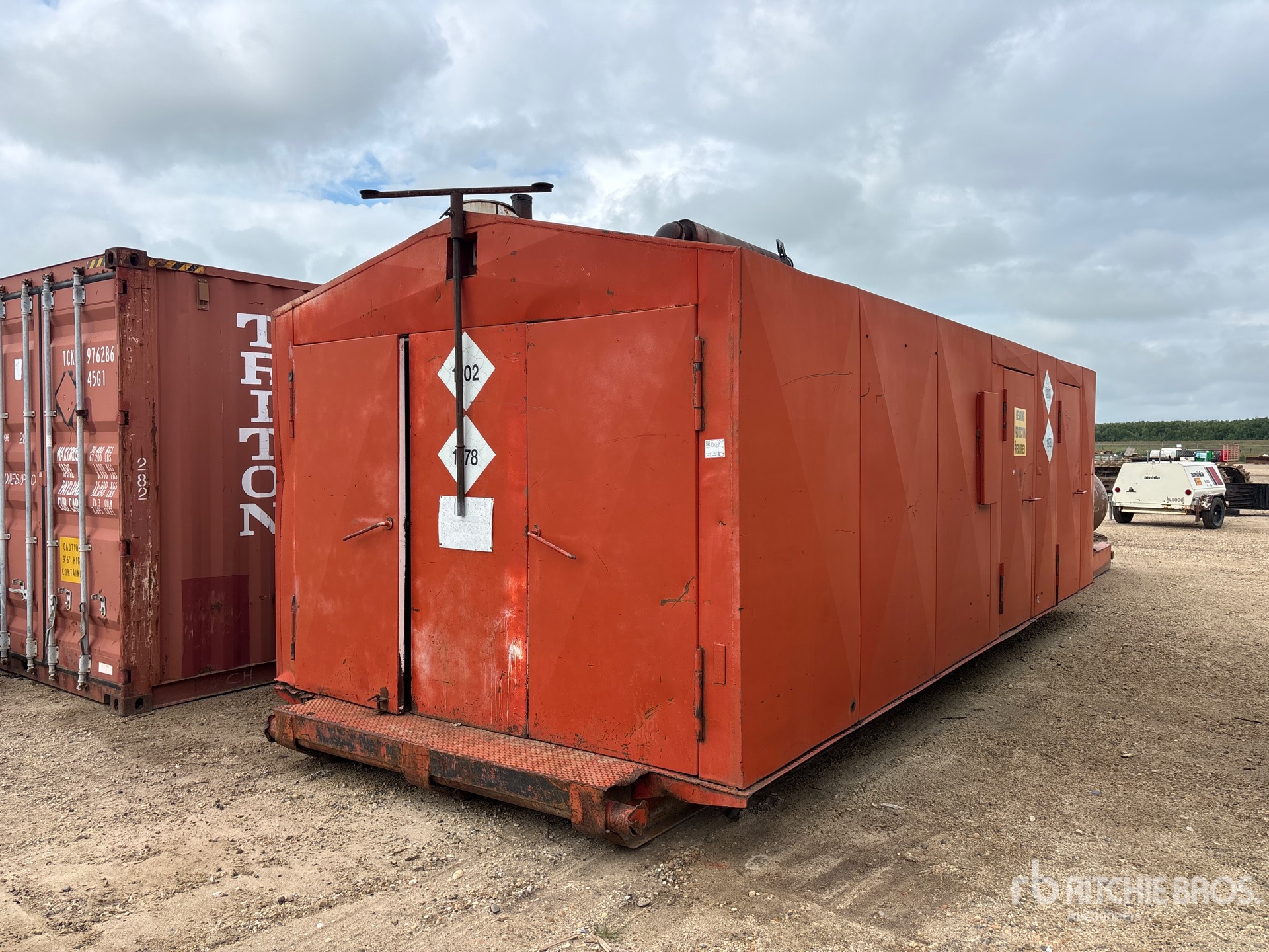 2007 Cat Skid-Mounted Dual Generator Set