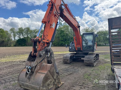 2019 Hitachi ZX160LC-6N Cab, Heat, A/C, Hydraulic Thumb, Aux Hyd, Steel Tracks Koparka gąsienicowa
