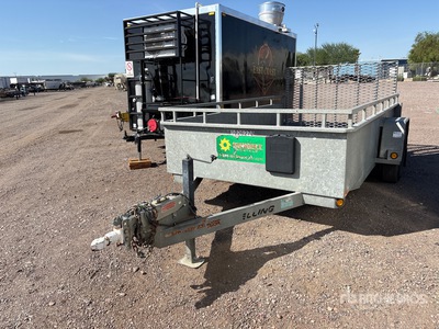 2018 Felling FT-7OT-G 12 ft S/A Utility Trailer