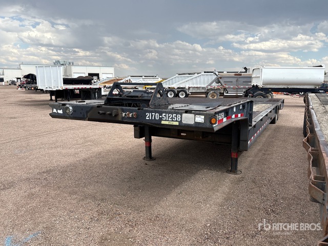 2008 Load King HFT70RS 48 ft T/A Hydraulic Tail Trailer