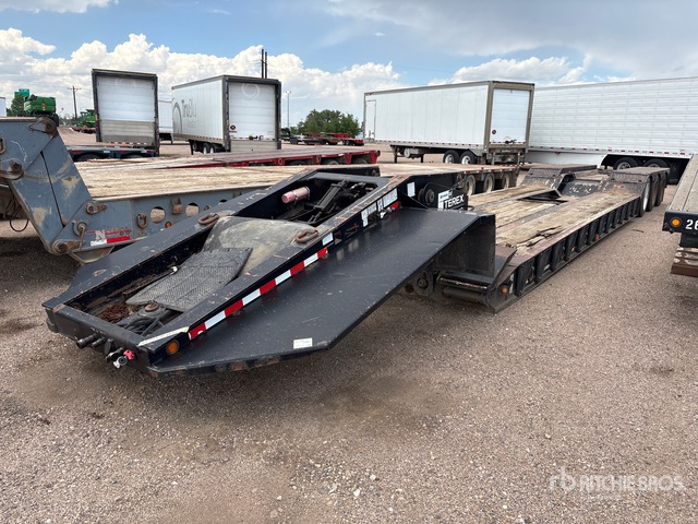 2009 Load King 553SS Tri/A Removable Gooseneck Lowboy Trailer