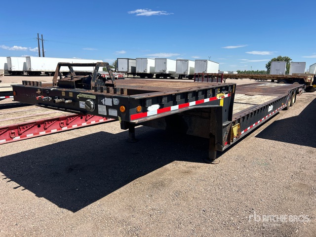 2011 Ledwell LW48HT2-6+6-PB 48 ft T/A Hydraulic Tail Trailer