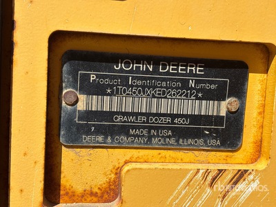 2014 John Deere 450J Rupsdozer