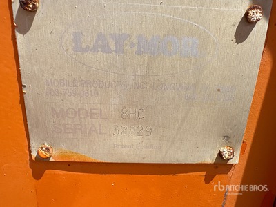 2009 Lay-Mor 8HC Balai automoteur