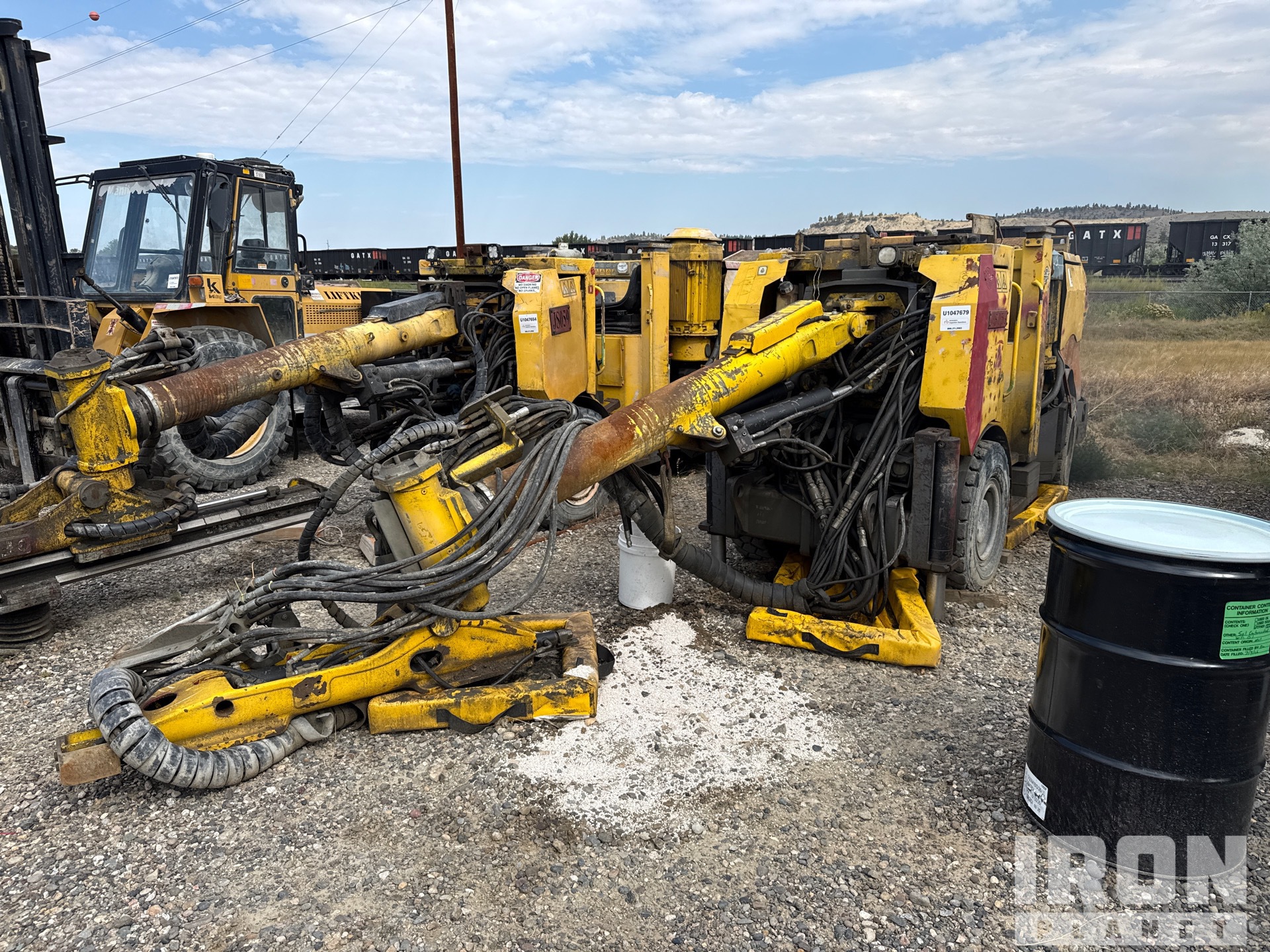 Epiroc 4x4 Single Jumbo Drill
