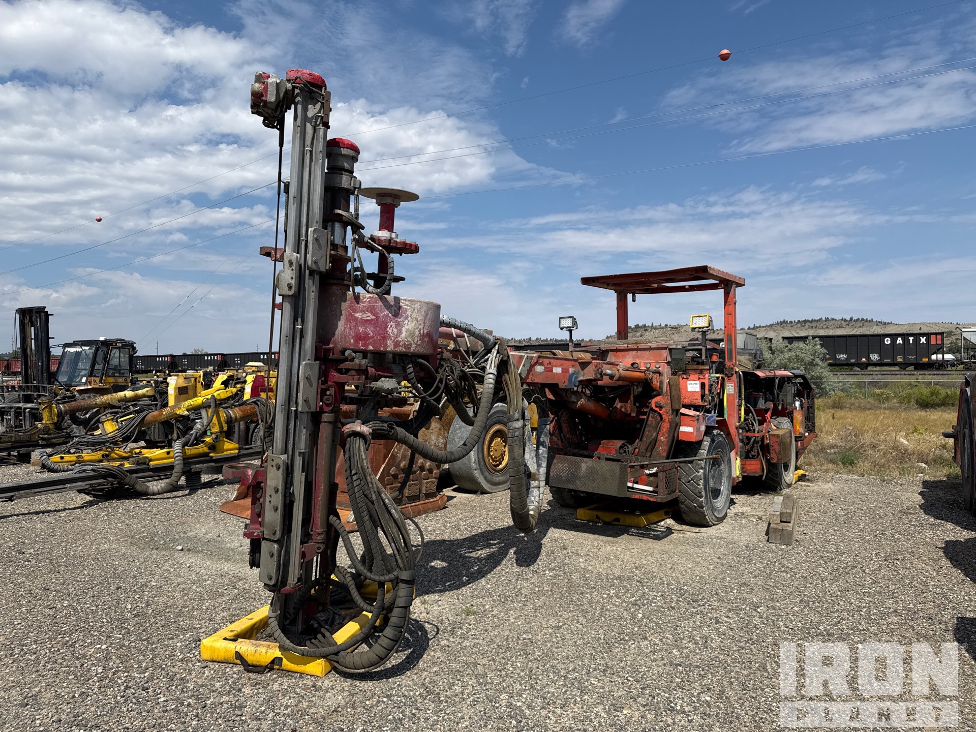 Sanvik 4x4 Single Jumbo Drill