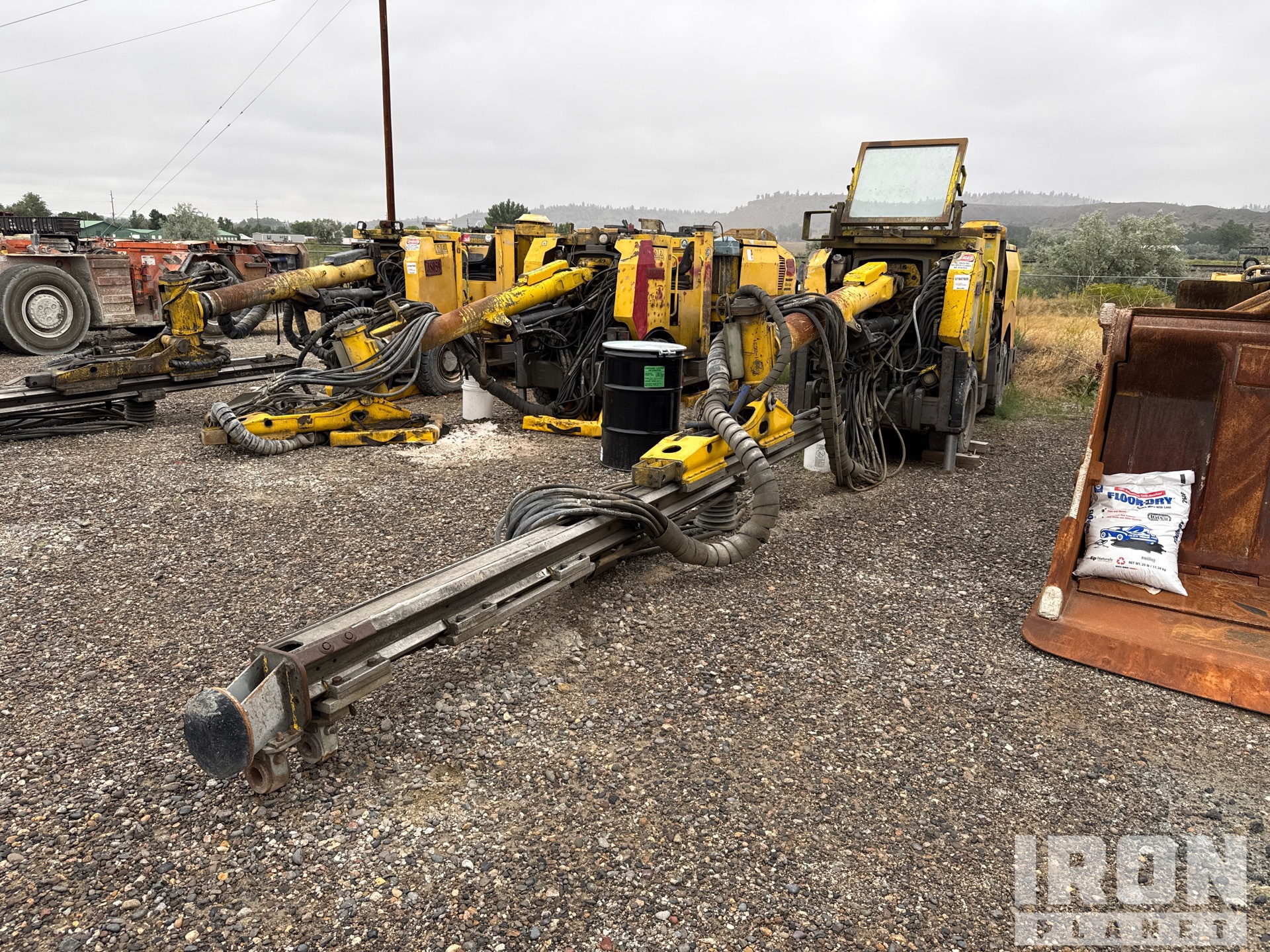 Epiroc 4x4 Single Boom Jumbo Drill