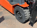 Chassis Lift with Right Front Tire
