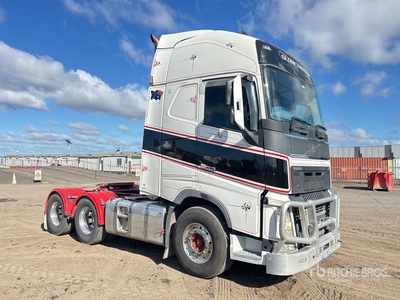 2017 Volvo FH13 Globetrotter 6x4 T/A Sleeper Truck Tractor