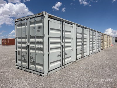 2026 40 ft High Cube Multi-Door Conteneur de stockage