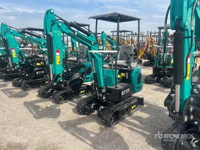 2026 CFG KT13R Mini Excavator (Unused)