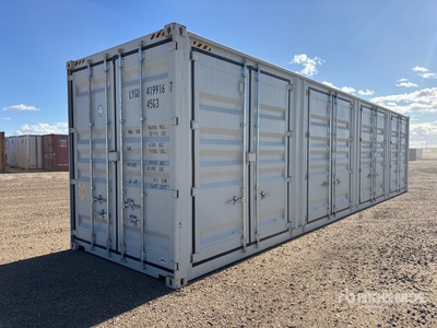 2026 40 ft High Cube Multi-Door Opslag container
