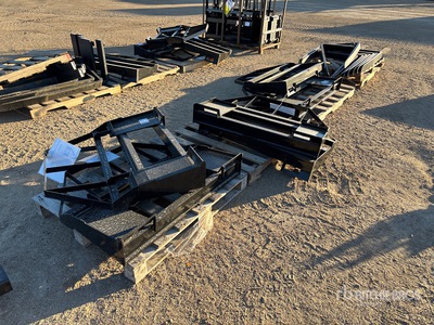Quantity of (6) 2026 Mower King SA 48 in Skid Steer Forks (Unused)