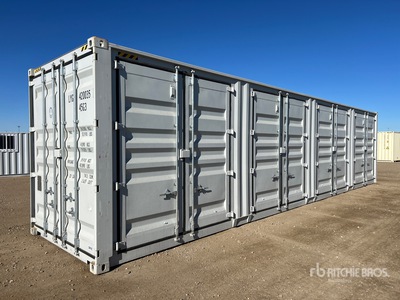 2026 40 ft High Cube Multi-Door Storage Container