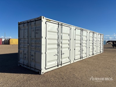 2026 40 ft One-Way High Cube Multi-Door Storage Container