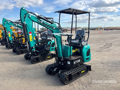2026 CFG KT13R Mini Excavator (Unused)