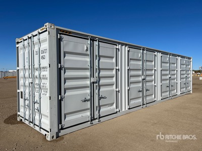 2026 40 ft High Cube Multi-Door Storage Container