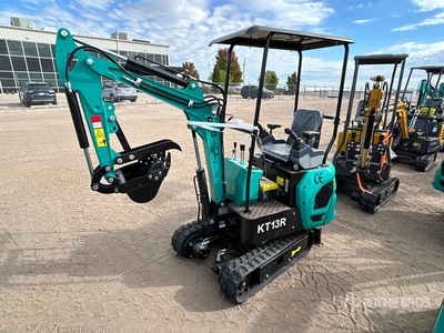 2026 CFG KT13R Mini Excavator (Unused)