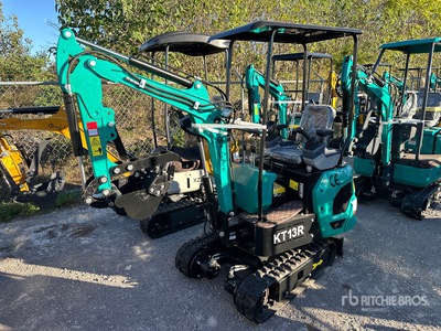 2026 CFG KT13R Mini Excavator (Unused)