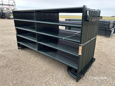 Quantity of (24) 2025 BYT MDRP96 9 ft 6 in x 5 ft Ranch Livestock Panel (Unused)