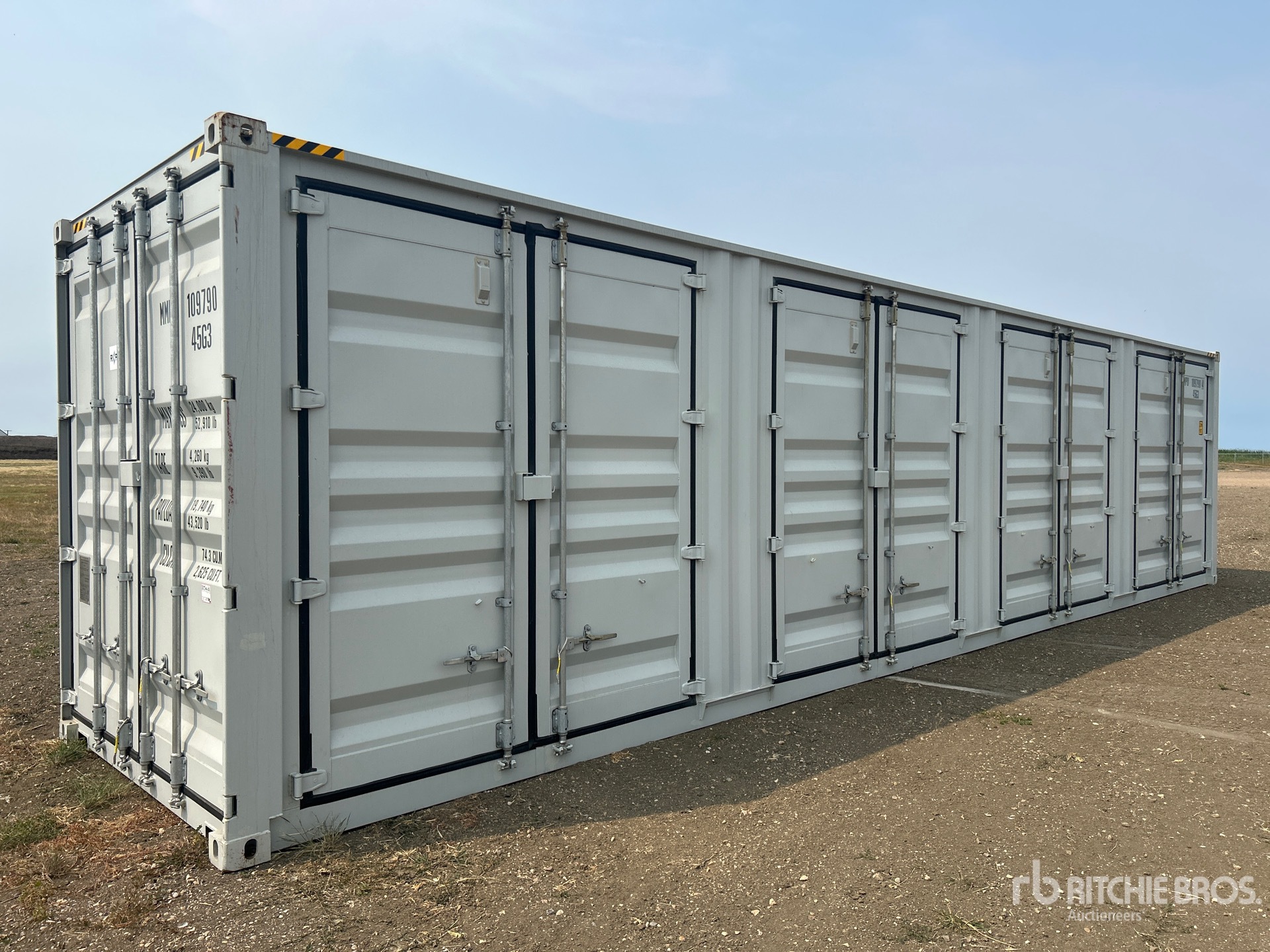 2025 40 ft High Cube Multi-Door Storage Container