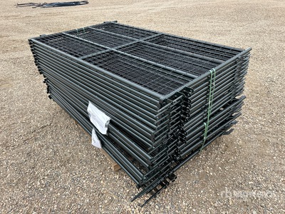 Quantity of (25) 2026 BYT MSPP07 7 ft x 4 ft 3 in Mesh Sheep Livestock Panel (Unused)