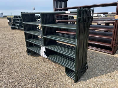 Quantity of (12) 2026 BYT RP76 7 ft 6 in x 5 ft Ranch Recinto per bestiame (Unused)