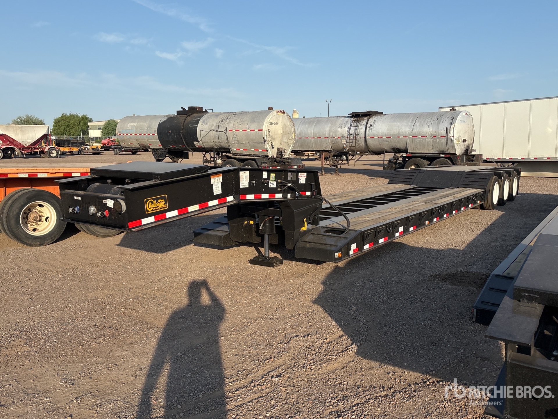 2026 Witzco RG-52 Tri/A Lowboy Trailer