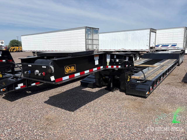 2026 Witzco RG52 Tri/A Removable Gooseneck Lowboy Trailer