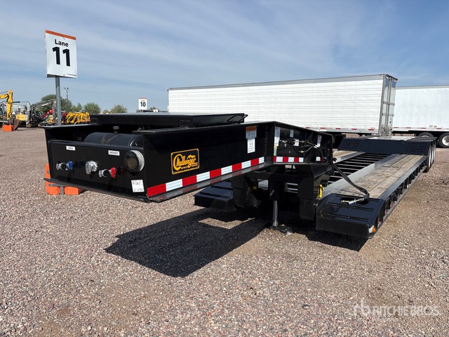 2026 Witzco RG52 Tri/A Removable Gooseneck Lowboy Trailer