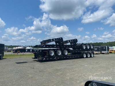2026 Witzco Challenger RG-52 52 ton Tri/A Removable Gooseneck Przyczepa niskopodwoziowa (Unused)