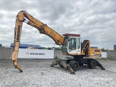 2003 Liebherr A914 Wiel materiaalverwerker