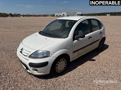 2008 Citroen C3 Vehicule Utilitaire Cargo Van (Inoperable)