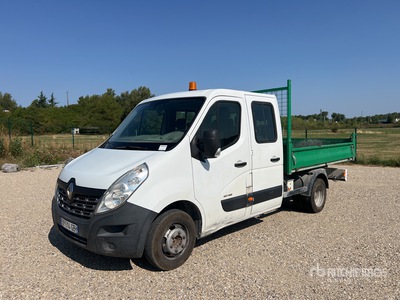 2015 Renault Master dCI 125 4x2 Extended Cab Camion Benne Kipper-Lkw