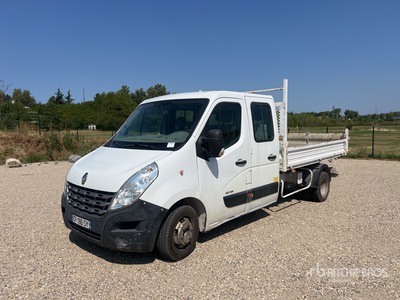 2013 Renault Master dCI 125 4x2 Extended Cab Camion Benne Kipper-Lkw