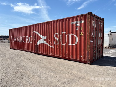 2008 40 ft High Cube Storage Container