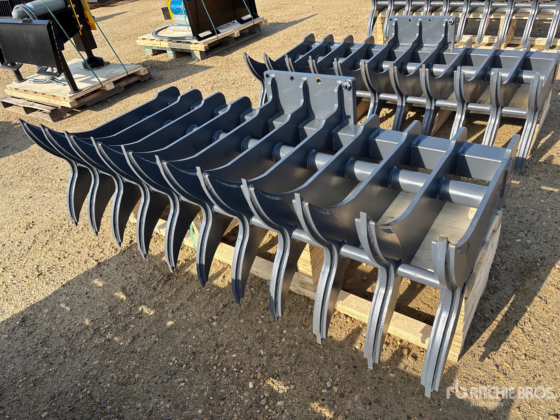 2026 TOFT TWO72 72 in Excavator Rake - Fits 15-30 ton (Unused)