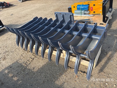 2026 TOFT TWO72 72 in Excavator Rake - Fits 15-30 ton (Unused)