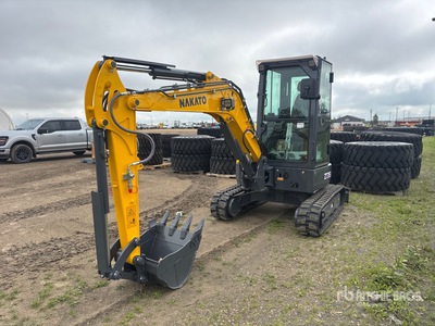 2026 NAKATO ZT35G Mini Excavator (Unused)