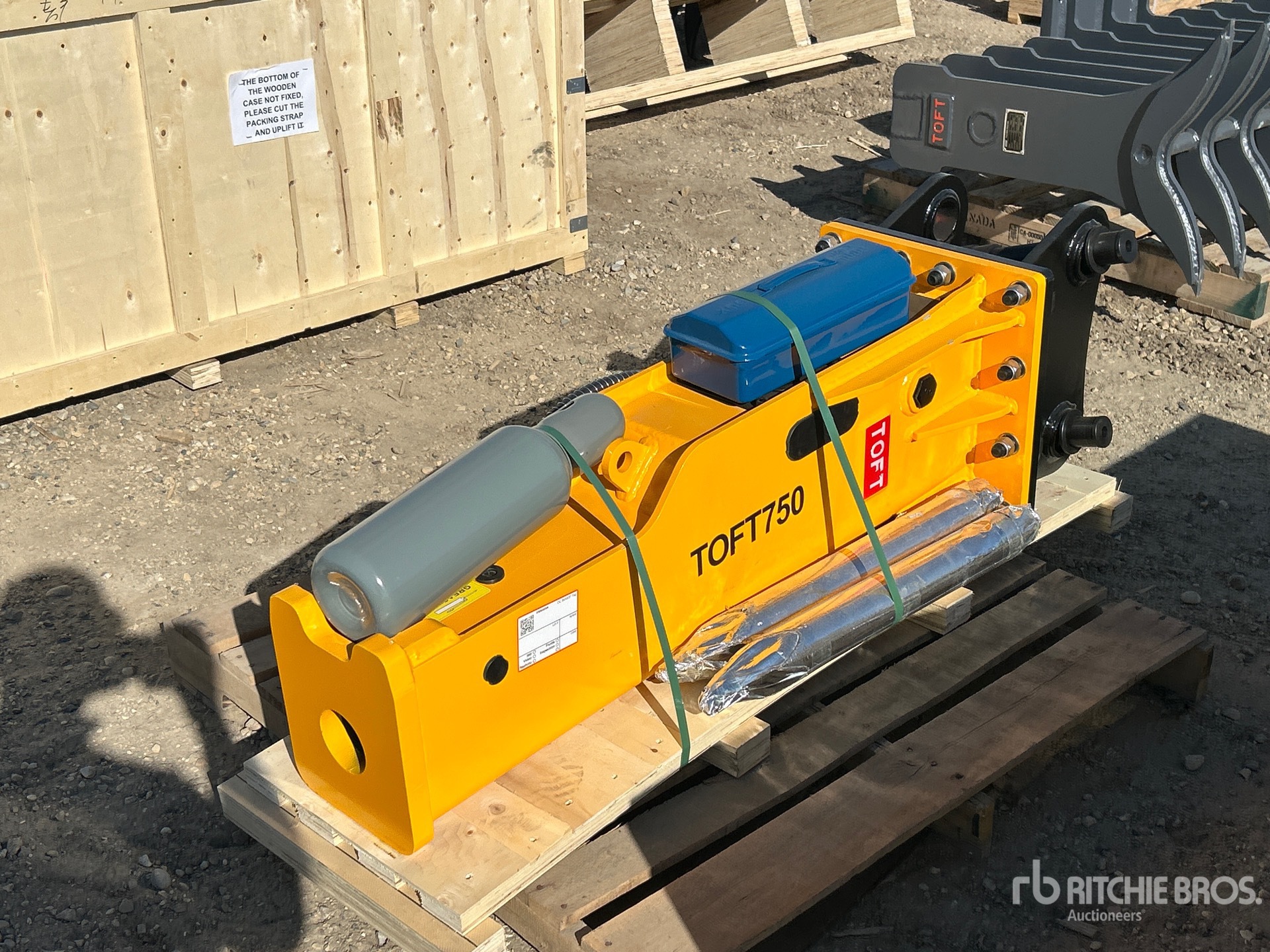 2026 TOFT TOFT750 fits to 7-9 ton excavator Skid Steer Post Driver (Unused)